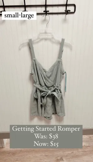 Getting Started Romper