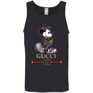 Gucci Mickey Kitty Beauty T-shirt Men Cotton Tank