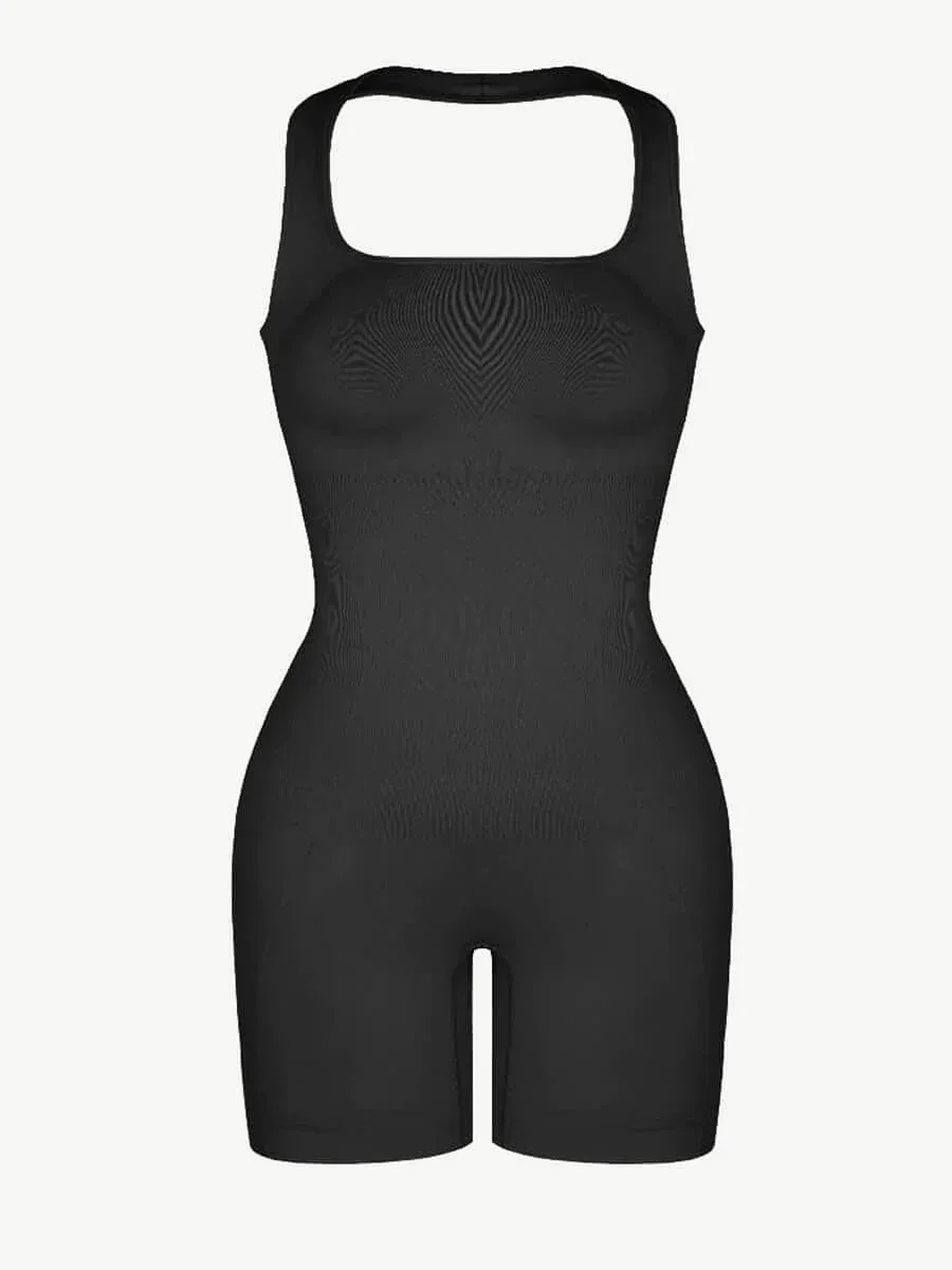 Halter Neck Sculpting Jumper