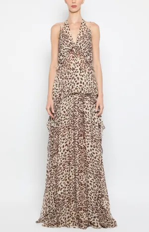 HALTER SLIP MAXI DRESS