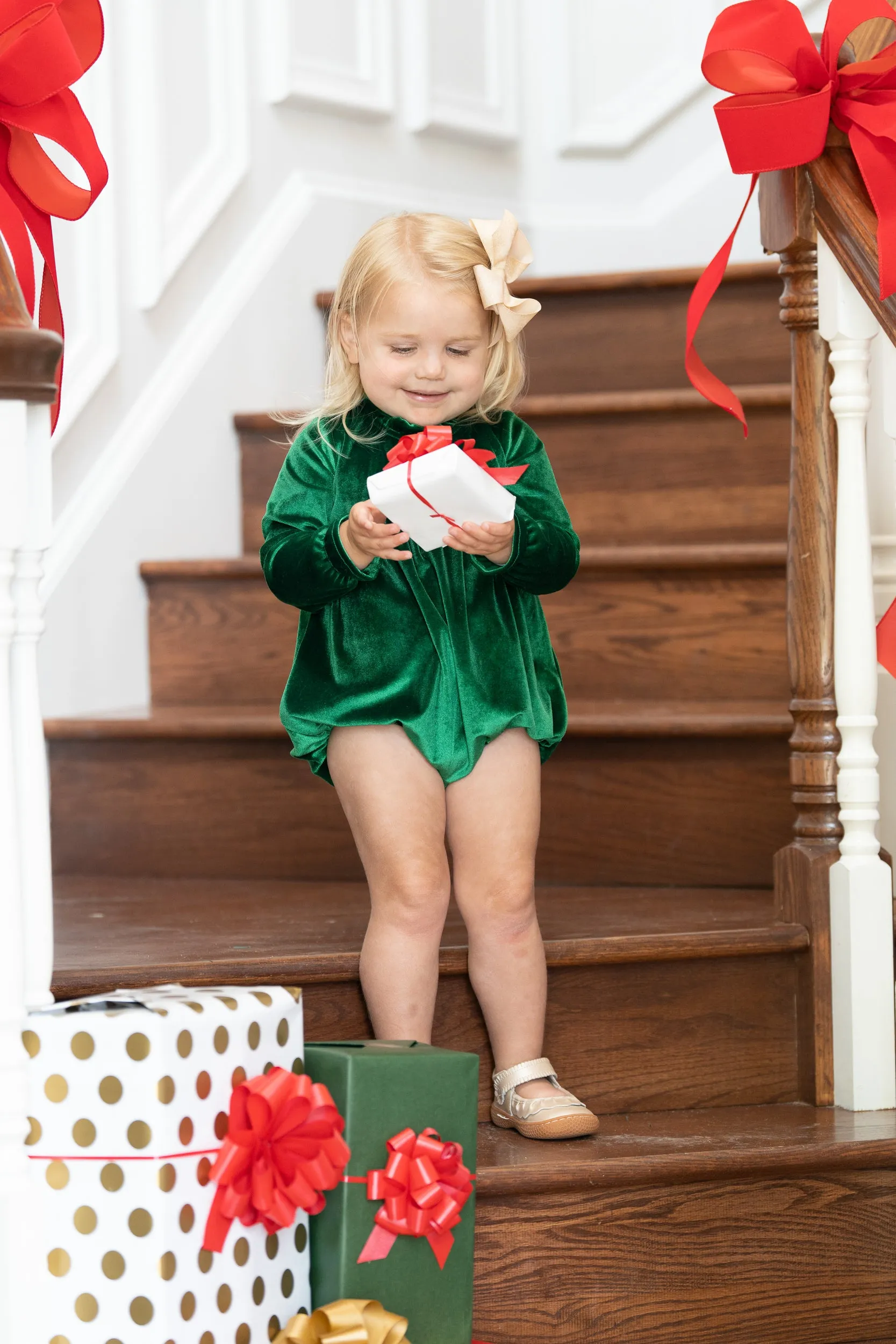 Hannah Green Velvet Bubble