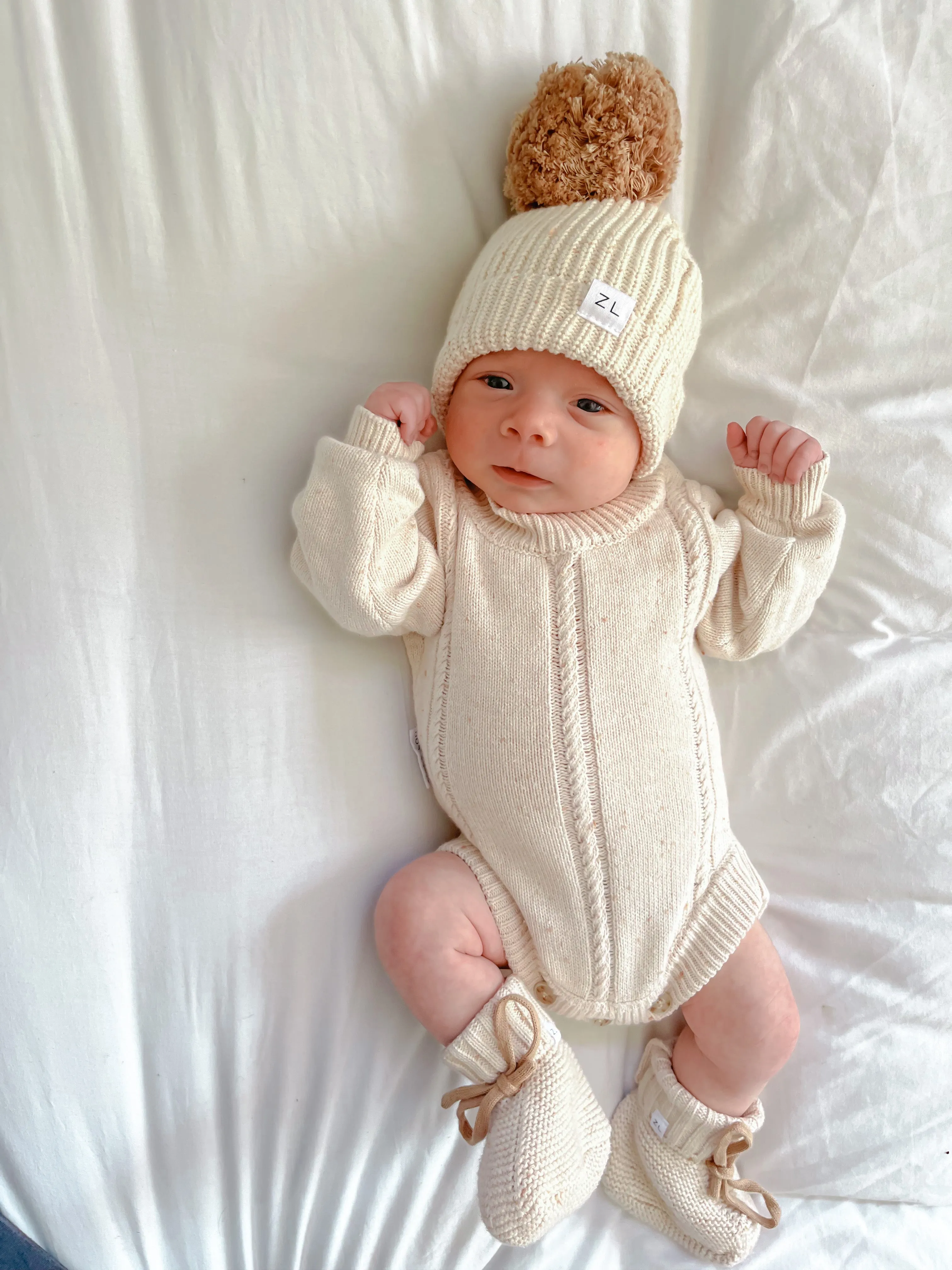 HEIRLOOM ROMPER | BISCOTTI FLECK