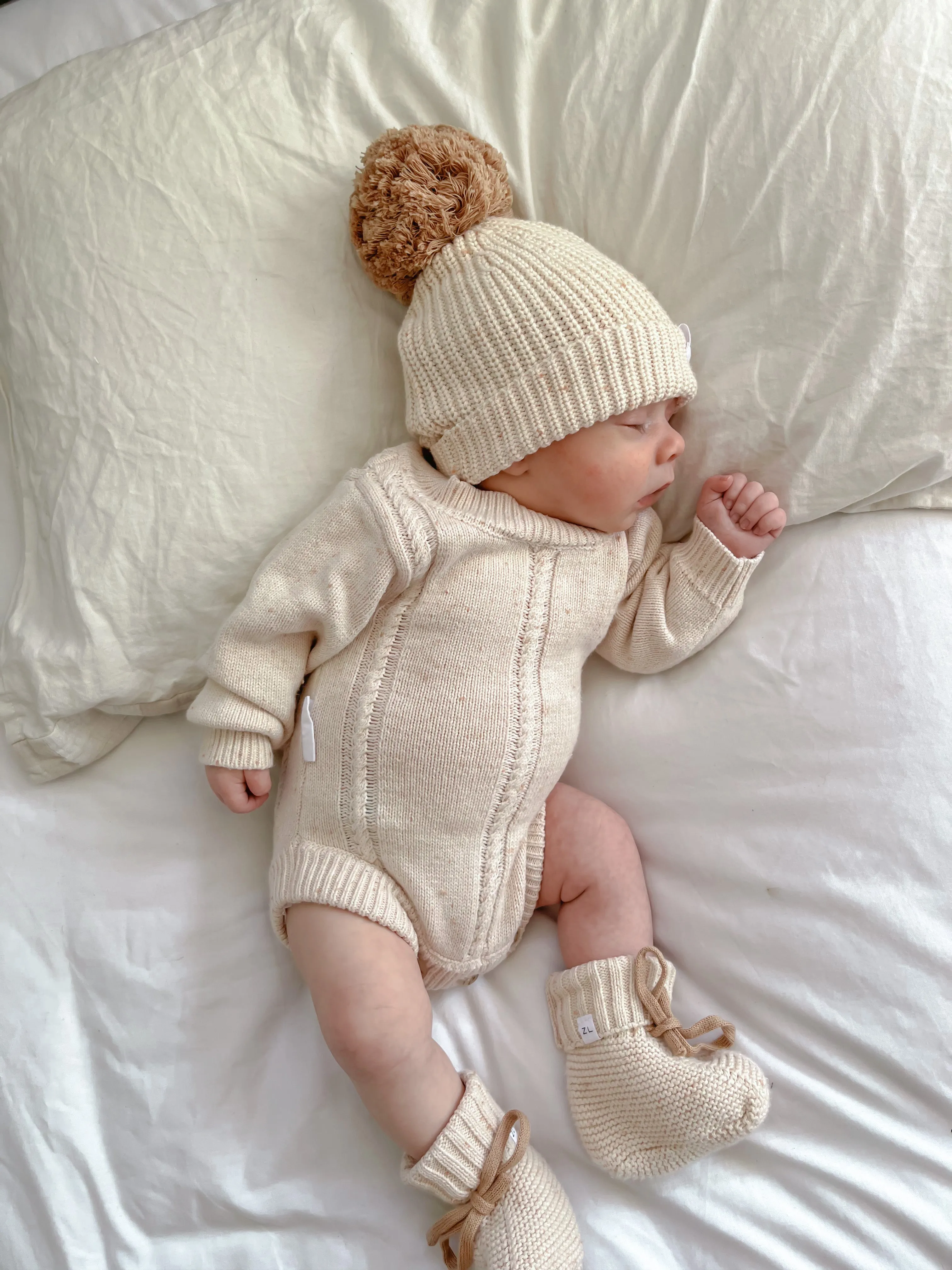 HEIRLOOM ROMPER | BISCOTTI FLECK