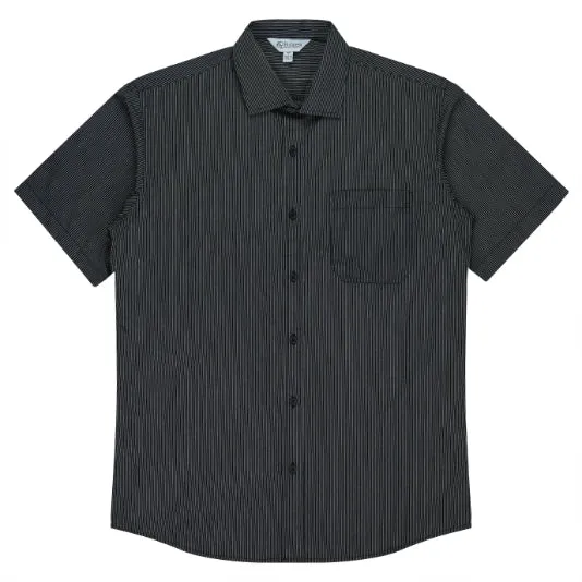 Henley Mens Shirt Short Sleeve (AP-1900S)