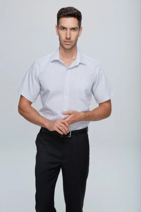 Henley Mens Shirt Short Sleeve (AP-1900S)