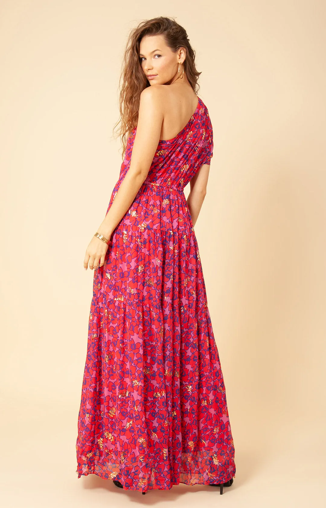 Hollynn Asymmetrical Maxi Dress