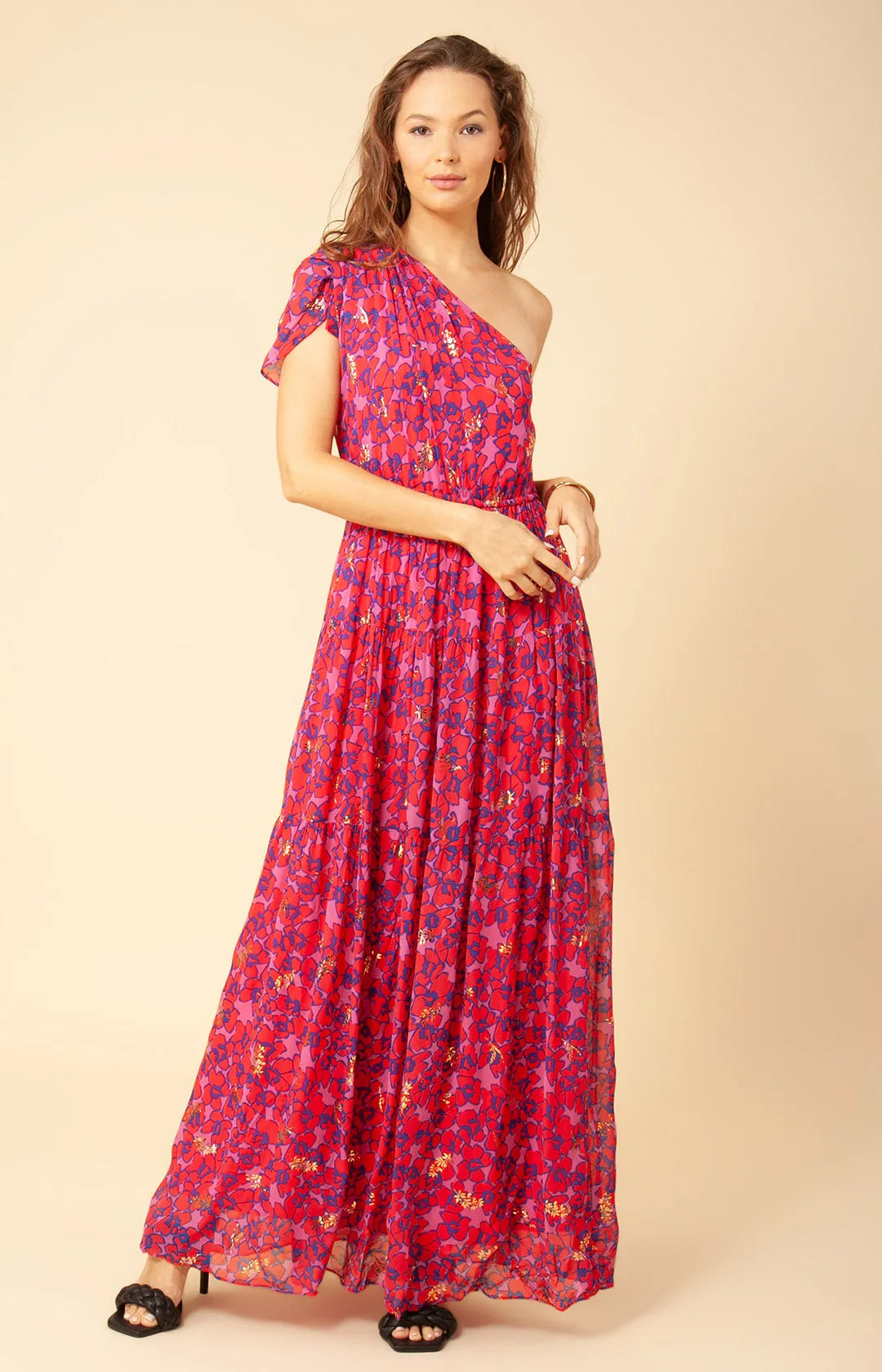 Hollynn Asymmetrical Maxi Dress