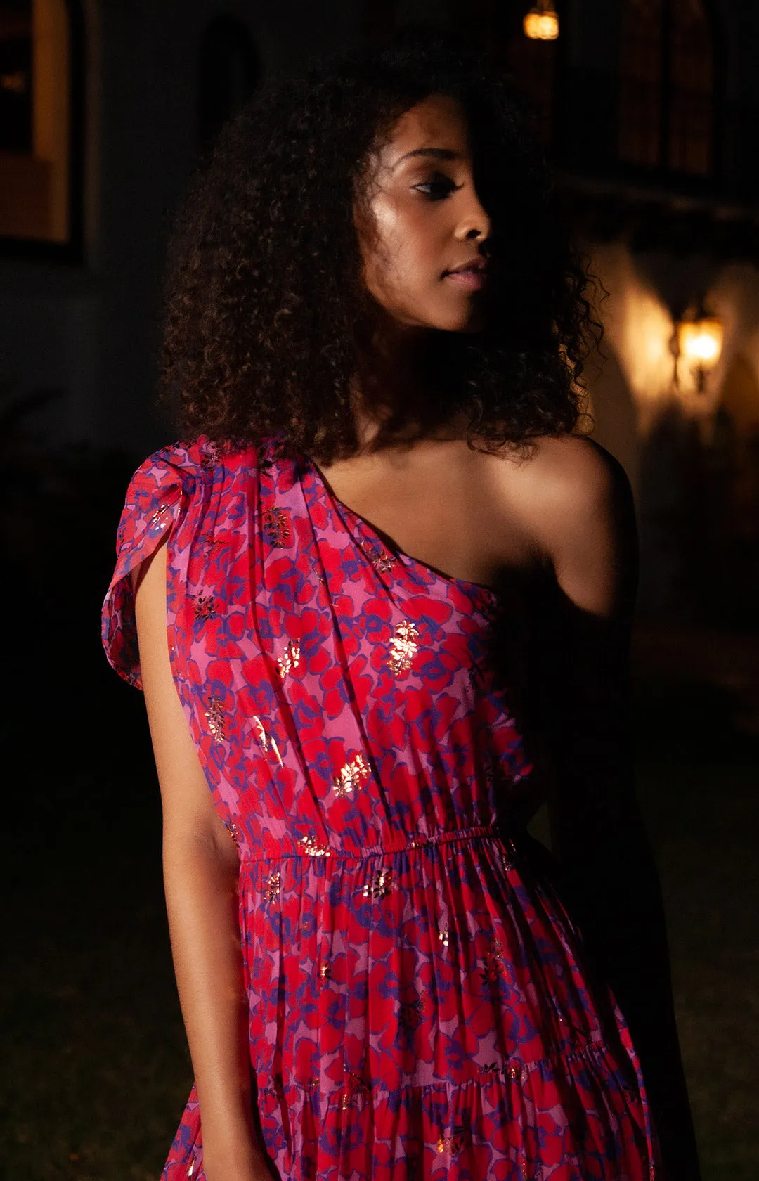 Hollynn Asymmetrical Maxi Dress