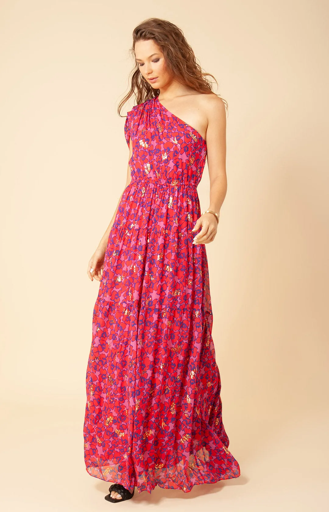 Hollynn Asymmetrical Maxi Dress