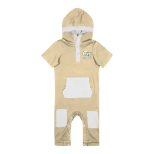 Infant Georgia Tech Yellow Jackets Keyboard Gold Romper
