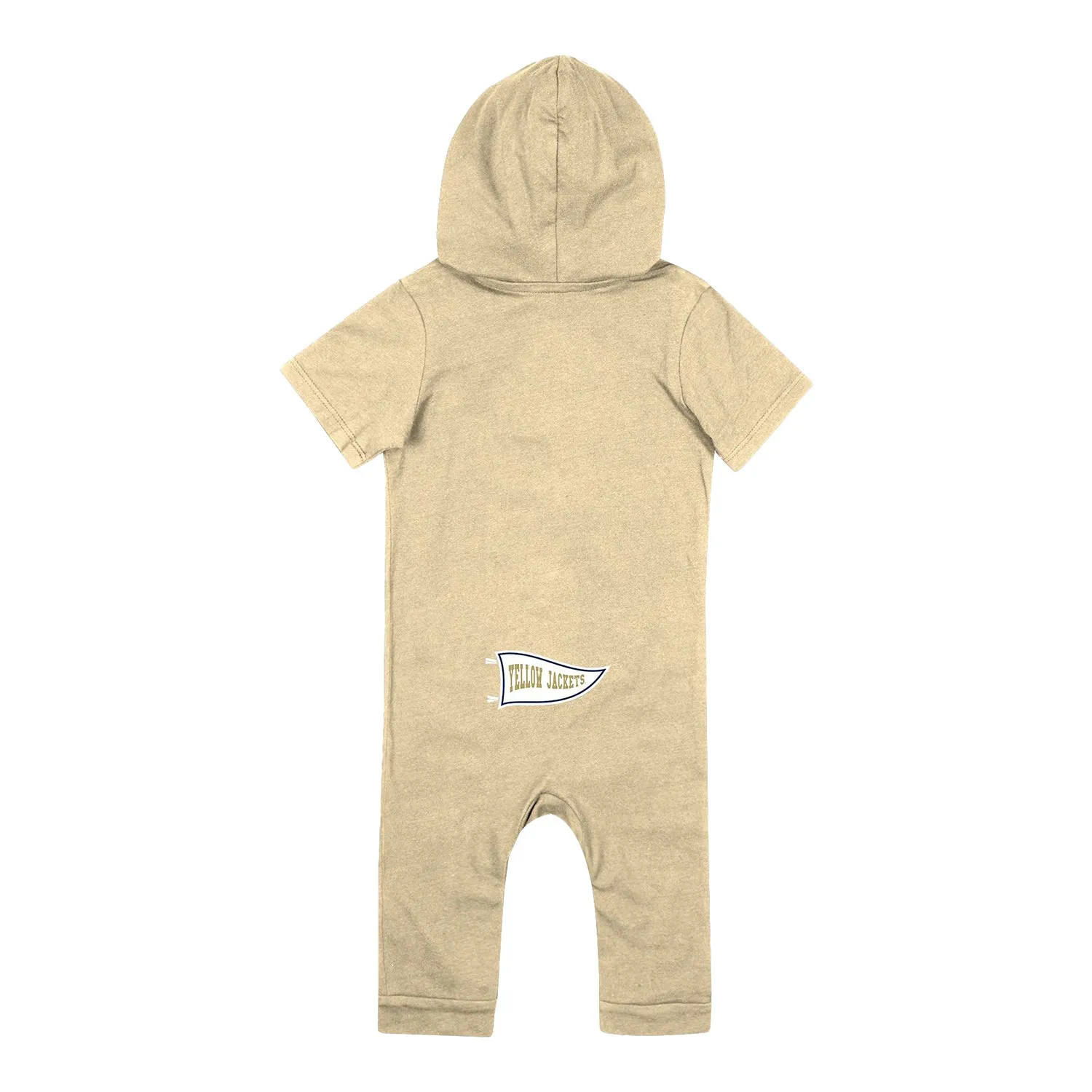 Infant Georgia Tech Yellow Jackets Keyboard Gold Romper
