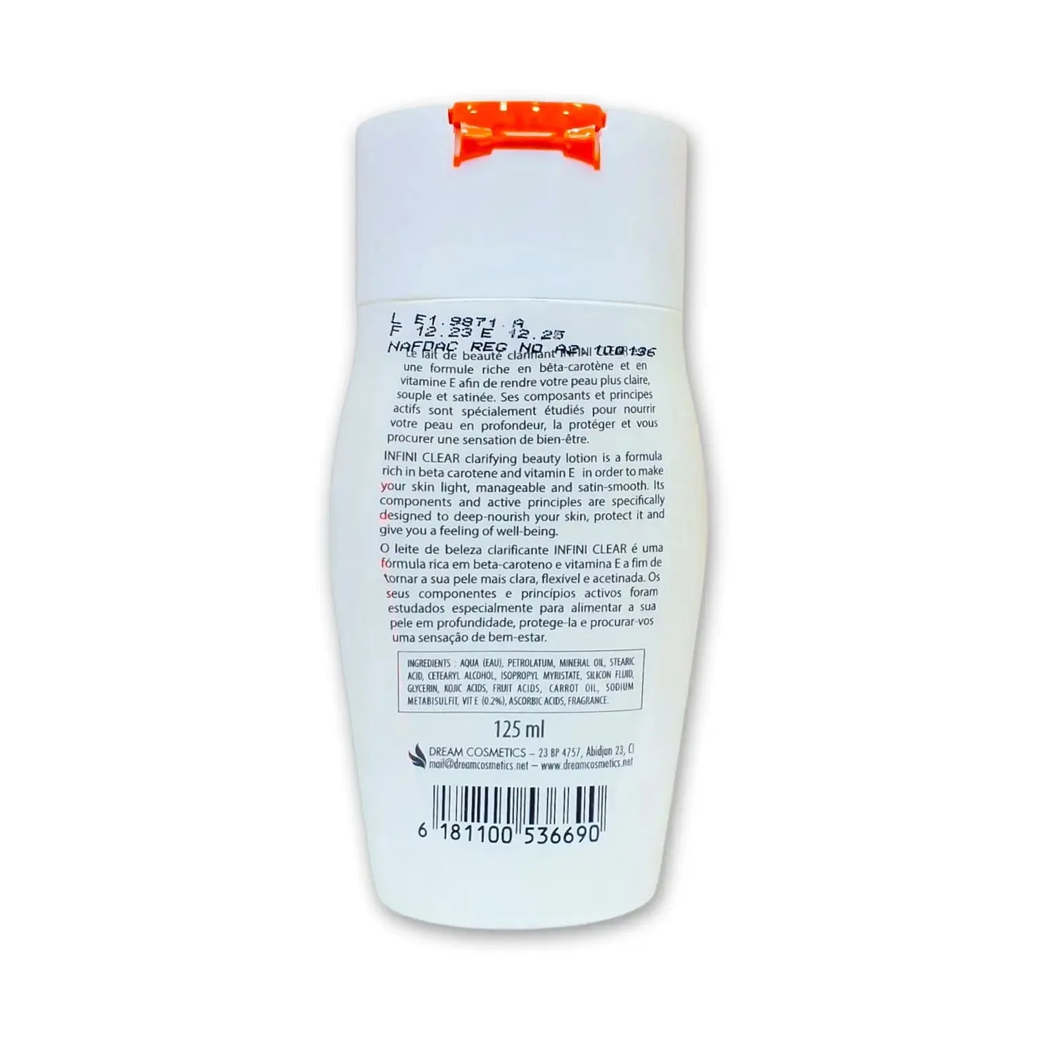 Infini Clear Clarifying Lotion 125ml