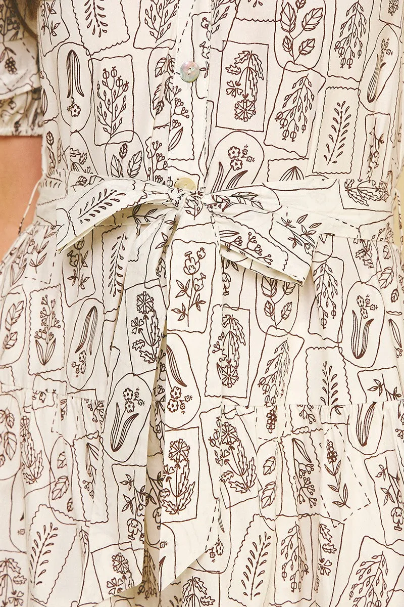 Italy Spring Midi Dress