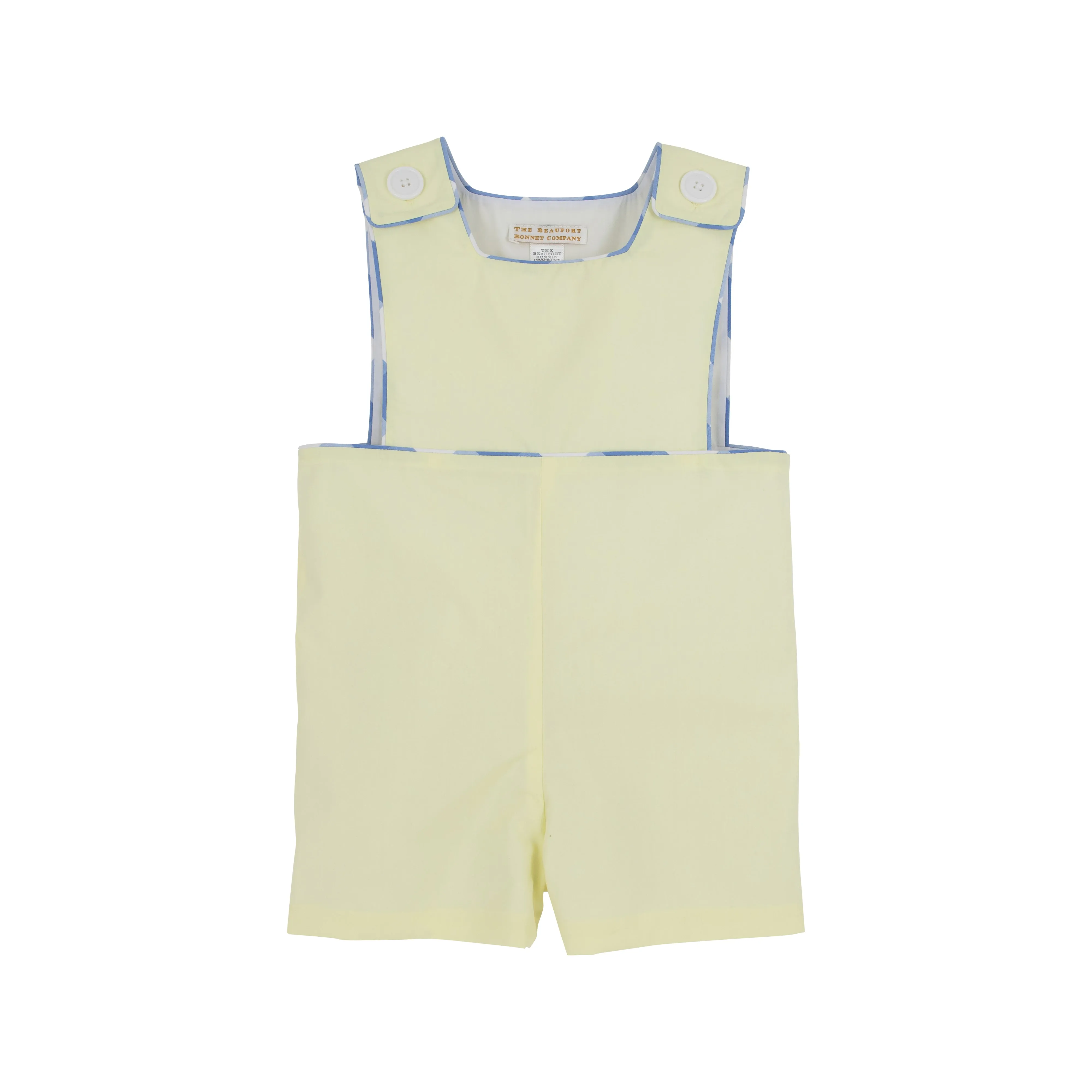John Fitzgerald Jon Jon - Bellport Butter Yellow with Park City Periwinkle Check
