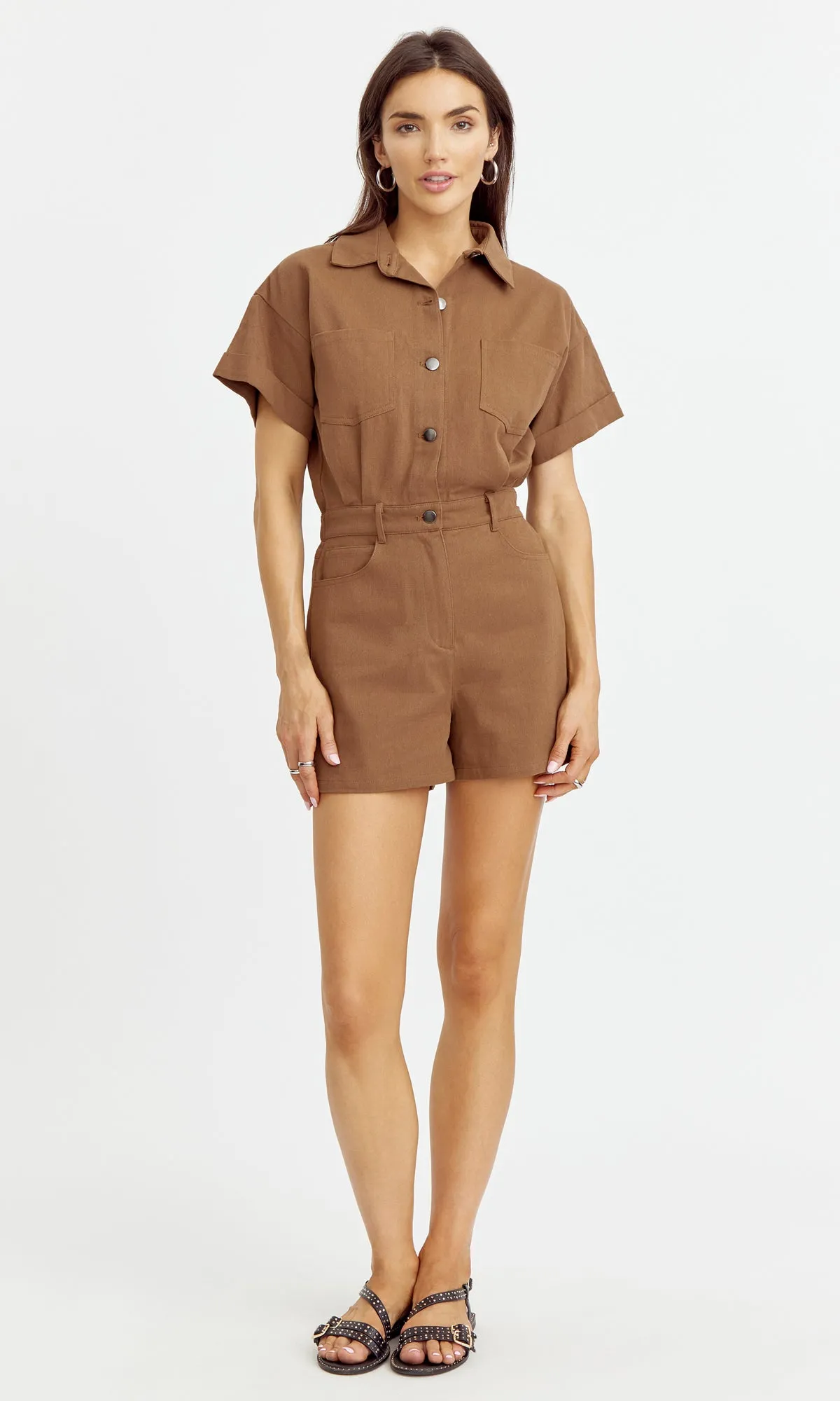 Jonas Twill Romper