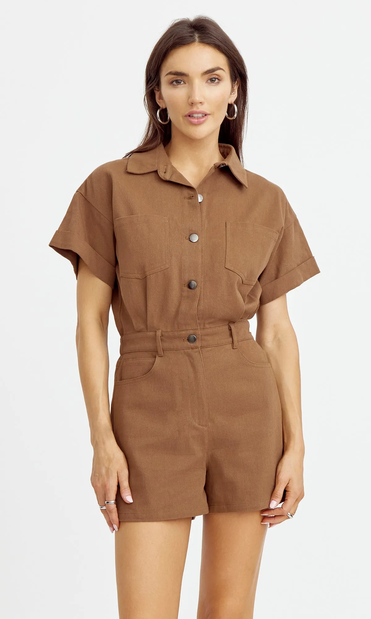 Jonas Twill Romper
