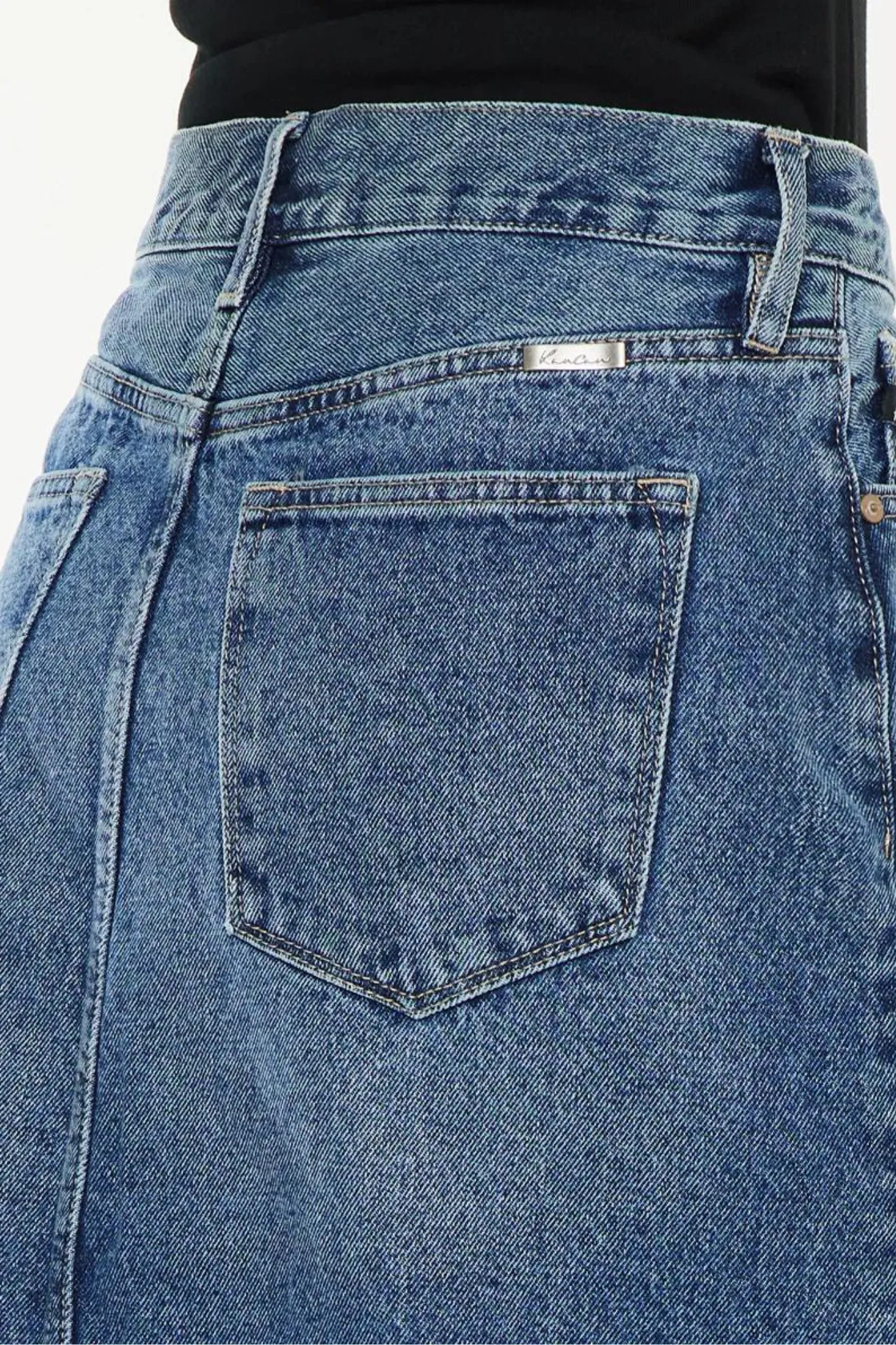 KanCan 90s Denim Maxi Skirt