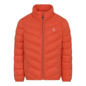 Kids Lightweight Puffer Jacket: Red Clay