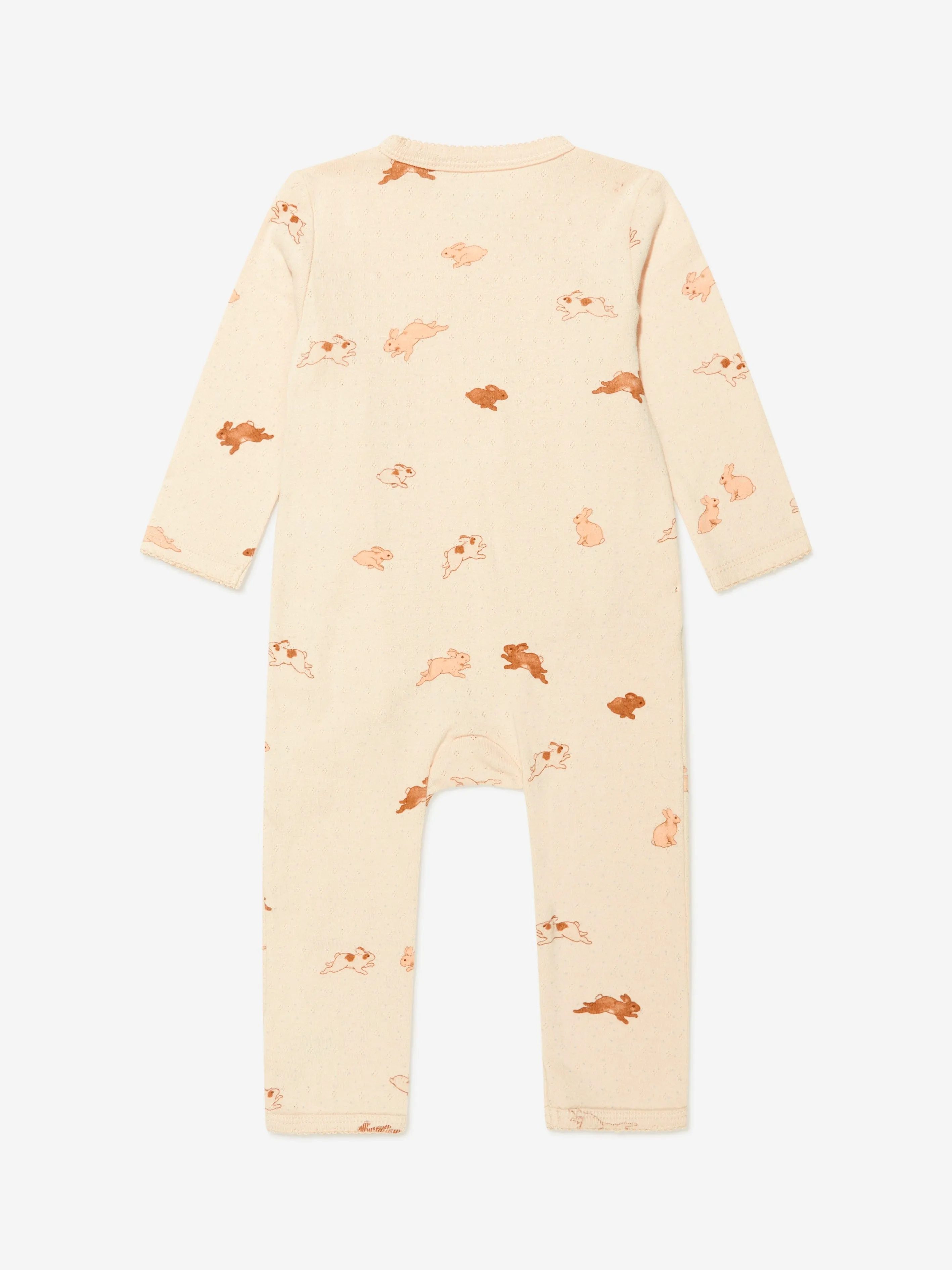 Konges Sløjd Baby Girls Organic Cotton Rabbit Romper