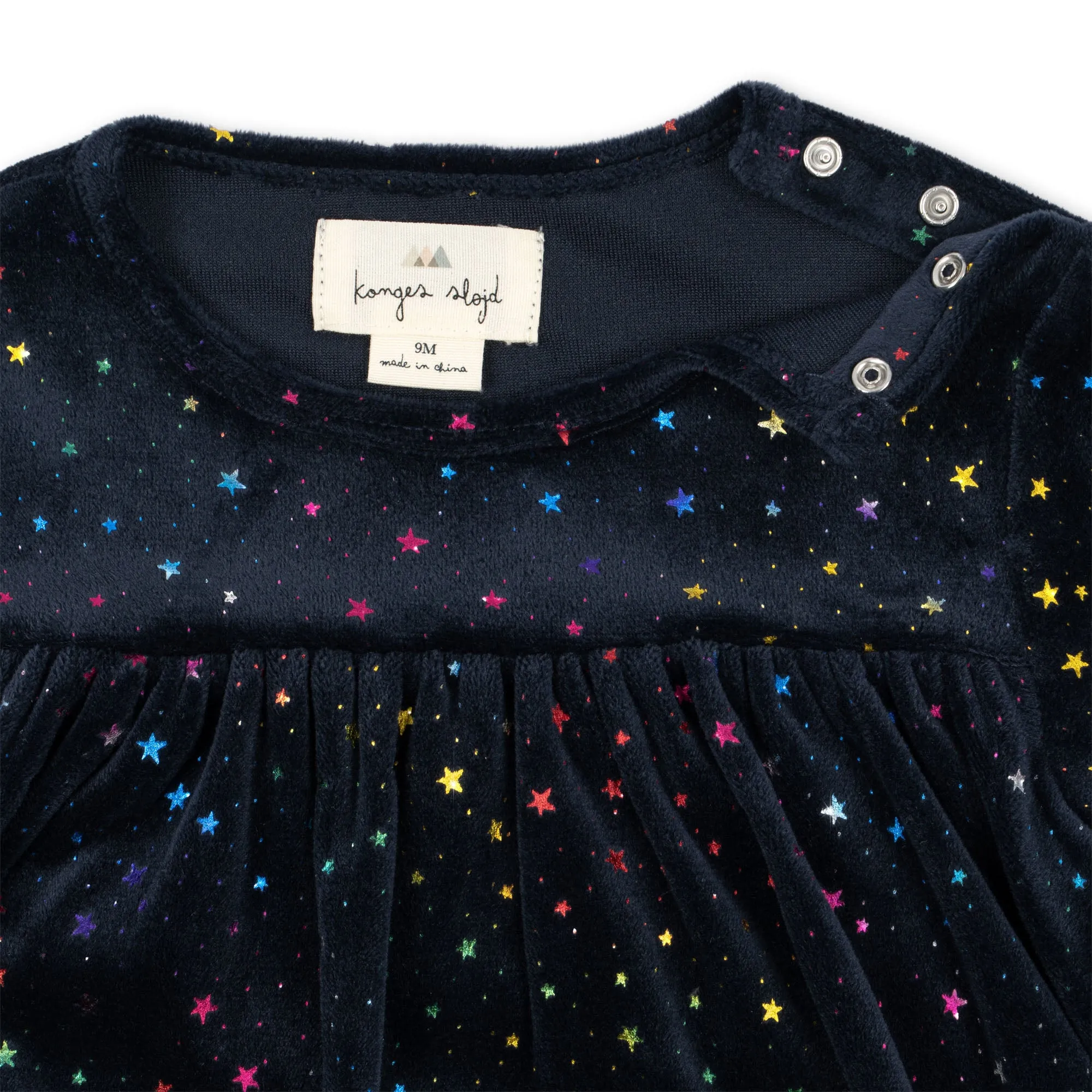 Konges Sløjd Jingle Glitter Romper Dress Etoile Multi Sparkle