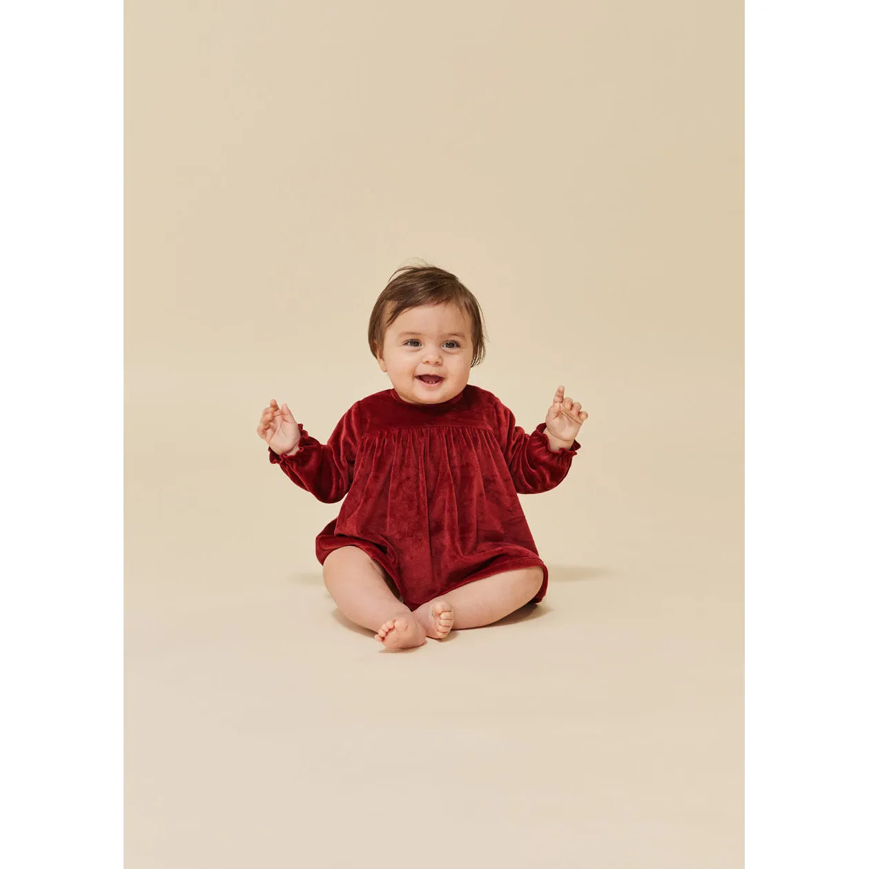 Konges Sløjd Jingle Romper Dress Jolly Red