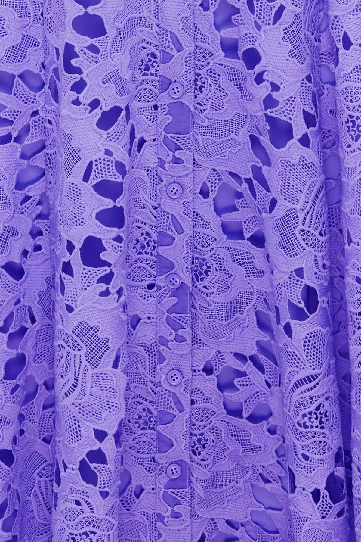 Leo Lin Aliyah Lace Butterfly Sleeve Midi Dress - Lavender