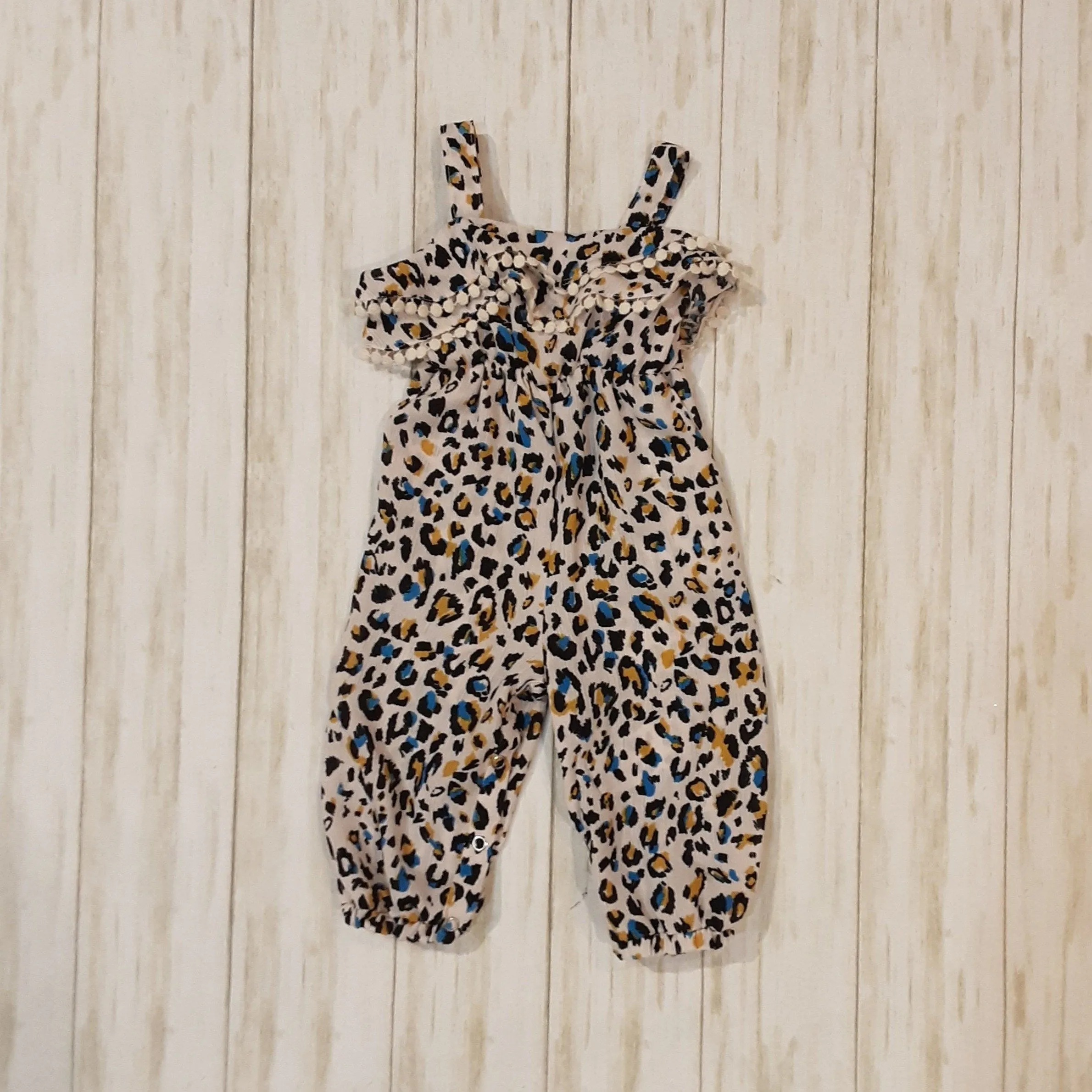 Leopard Long Romper