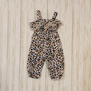 Leopard Long Romper