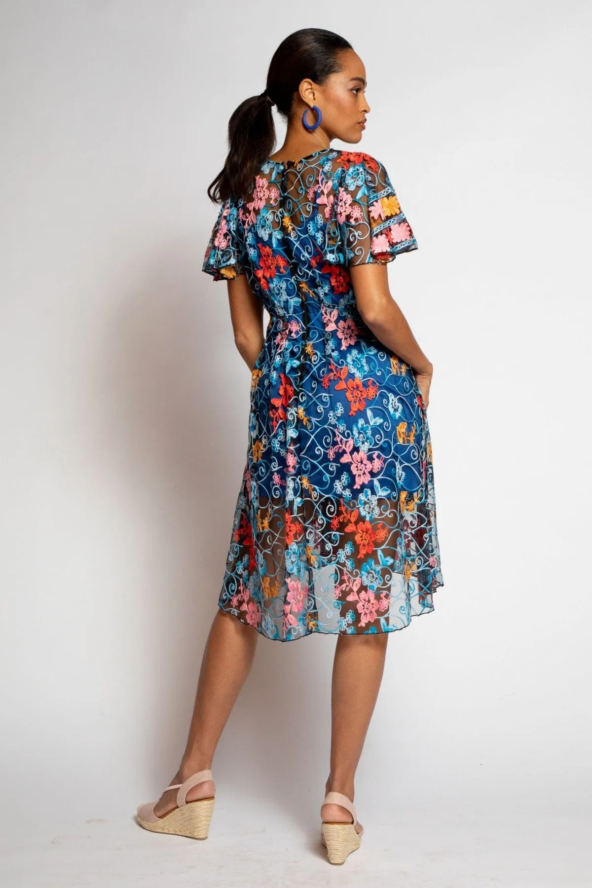 Liliou Dress - Nocturnal Bloom