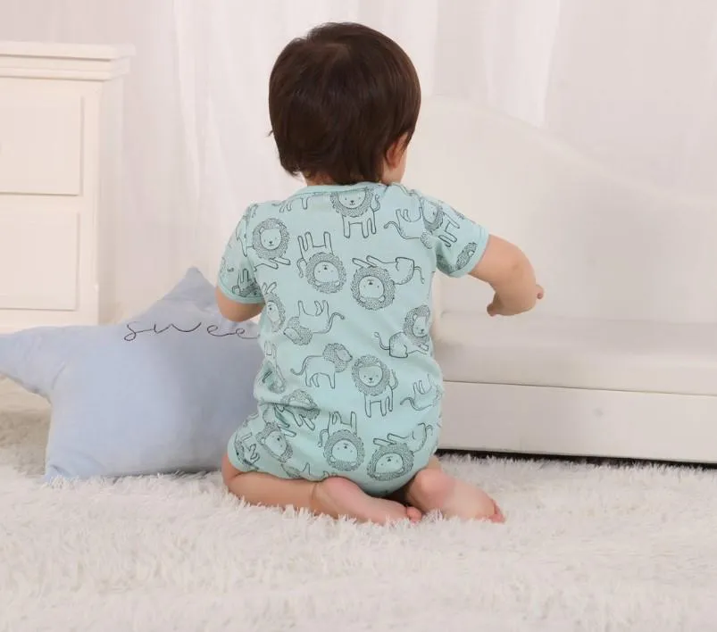Little Lion Cub Baby Romper Shorts