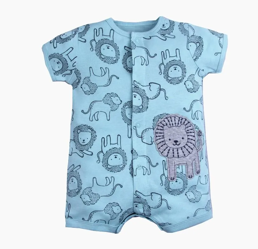 Little Lion Cub Baby Romper Shorts