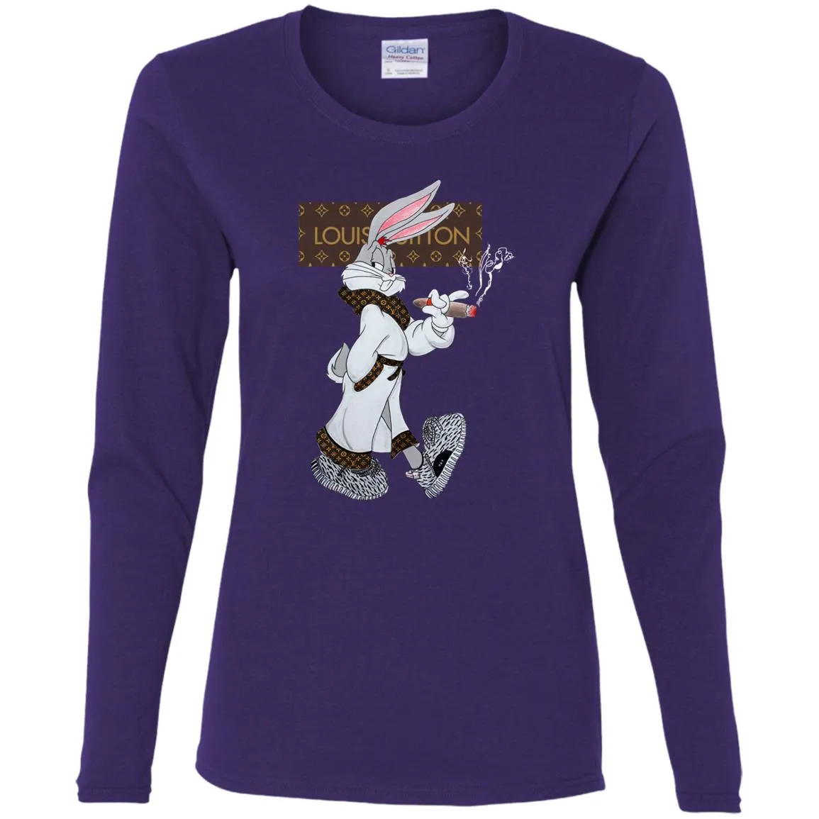 Louis Vuitton Rabbit Smoking Shirt Women Long Sleeve Shirt