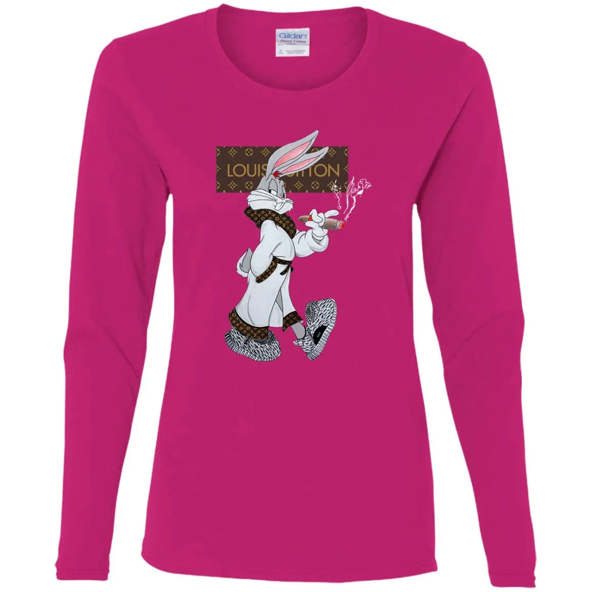 Louis Vuitton Rabbit Smoking Shirt Women Long Sleeve Shirt
