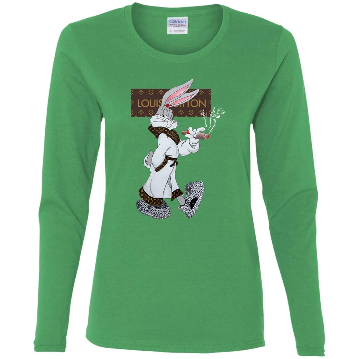 Louis Vuitton Rabbit Smoking Shirt Women Long Sleeve Shirt