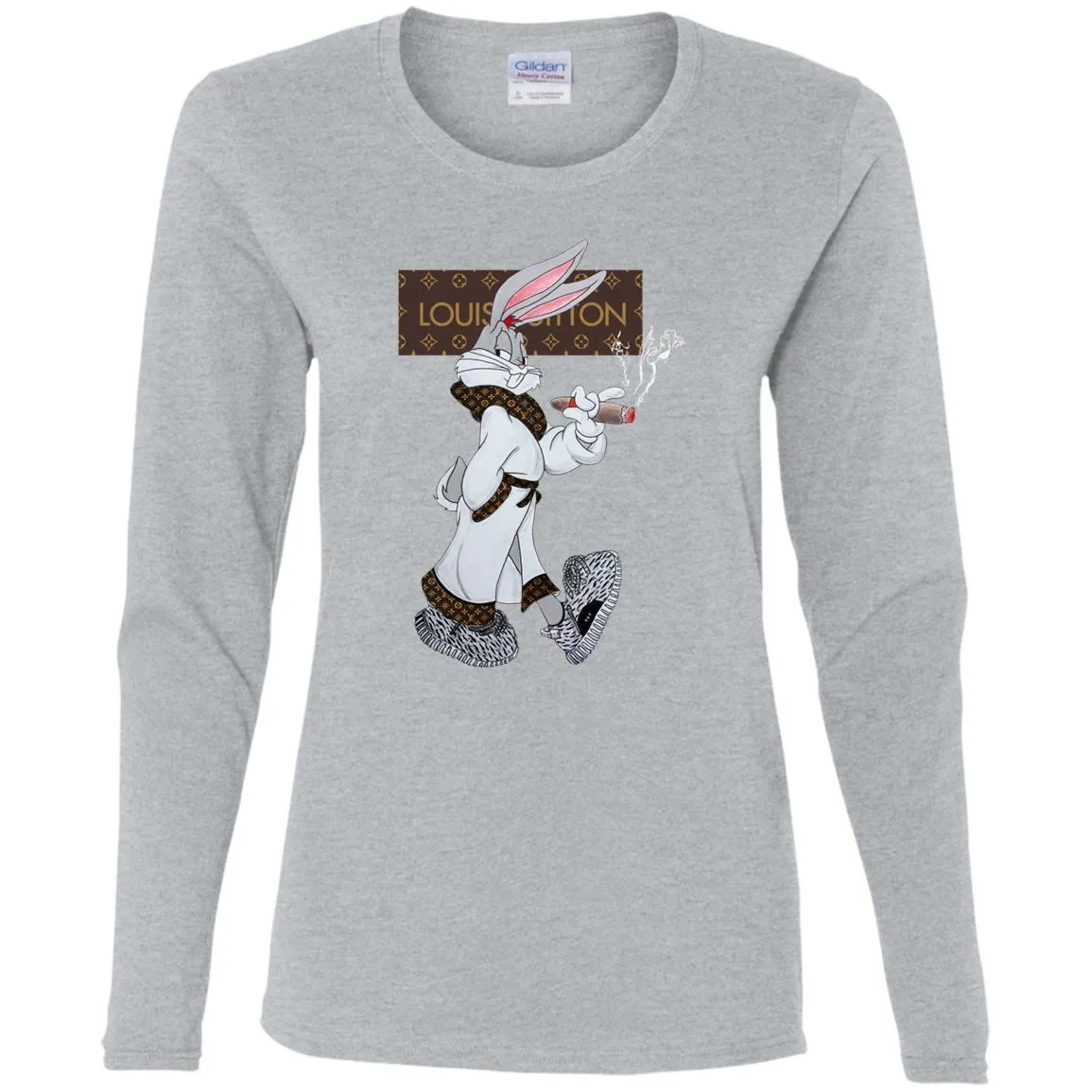 Louis Vuitton Rabbit Smoking Shirt Women Long Sleeve Shirt