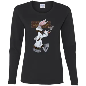 Louis Vuitton Rabbit Smoking Shirt Women Long Sleeve Shirt