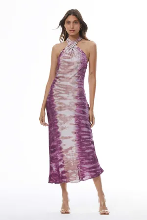 Manhattan Midi Dress // Teak Ikat Wash