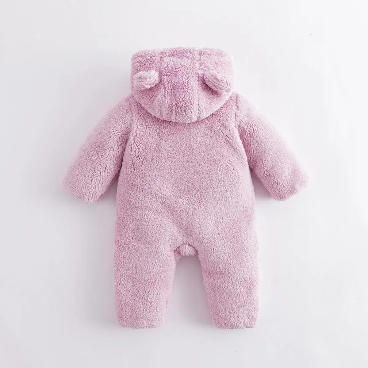 MARC & JANIE Baby Boys Girls Double-Sided Velvet Romper 221213