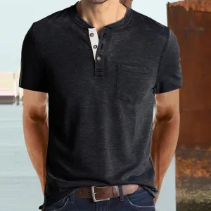 Men's Cotton Multi Color Short Sleeve T-shirt