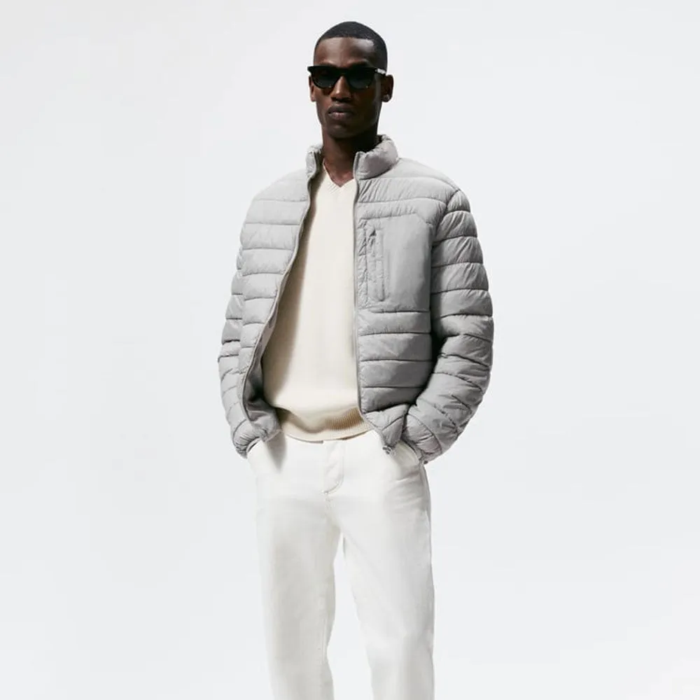 Mens White Parka & Puffer Jacket