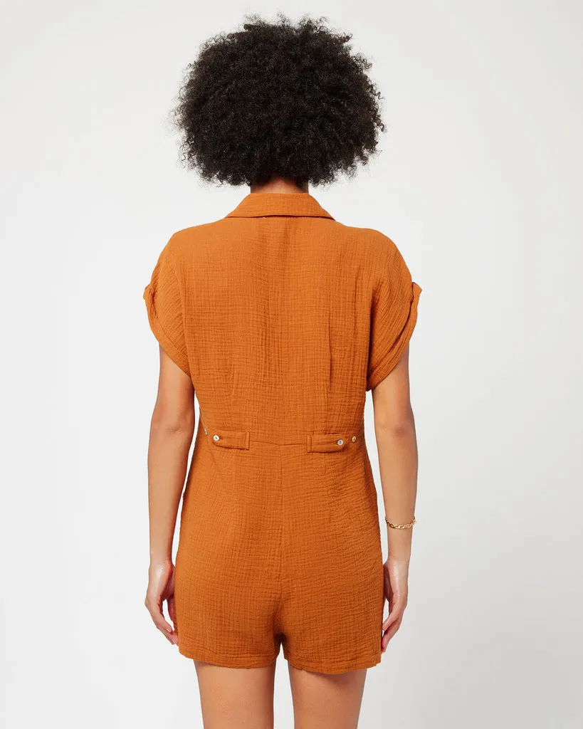 MIKA Romper in Amber