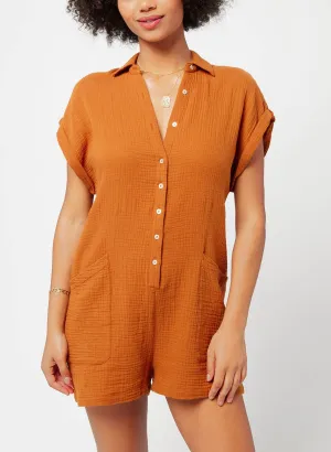 MIKA Romper in Amber