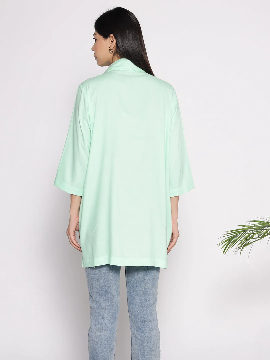 Mint Rayon ShirtTop - Kielo