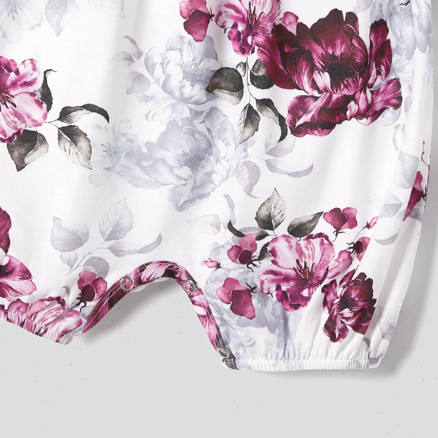 Mommy and Me Floral Panel Tank Dresses