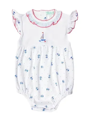 Nautical Girl Bubble Romper