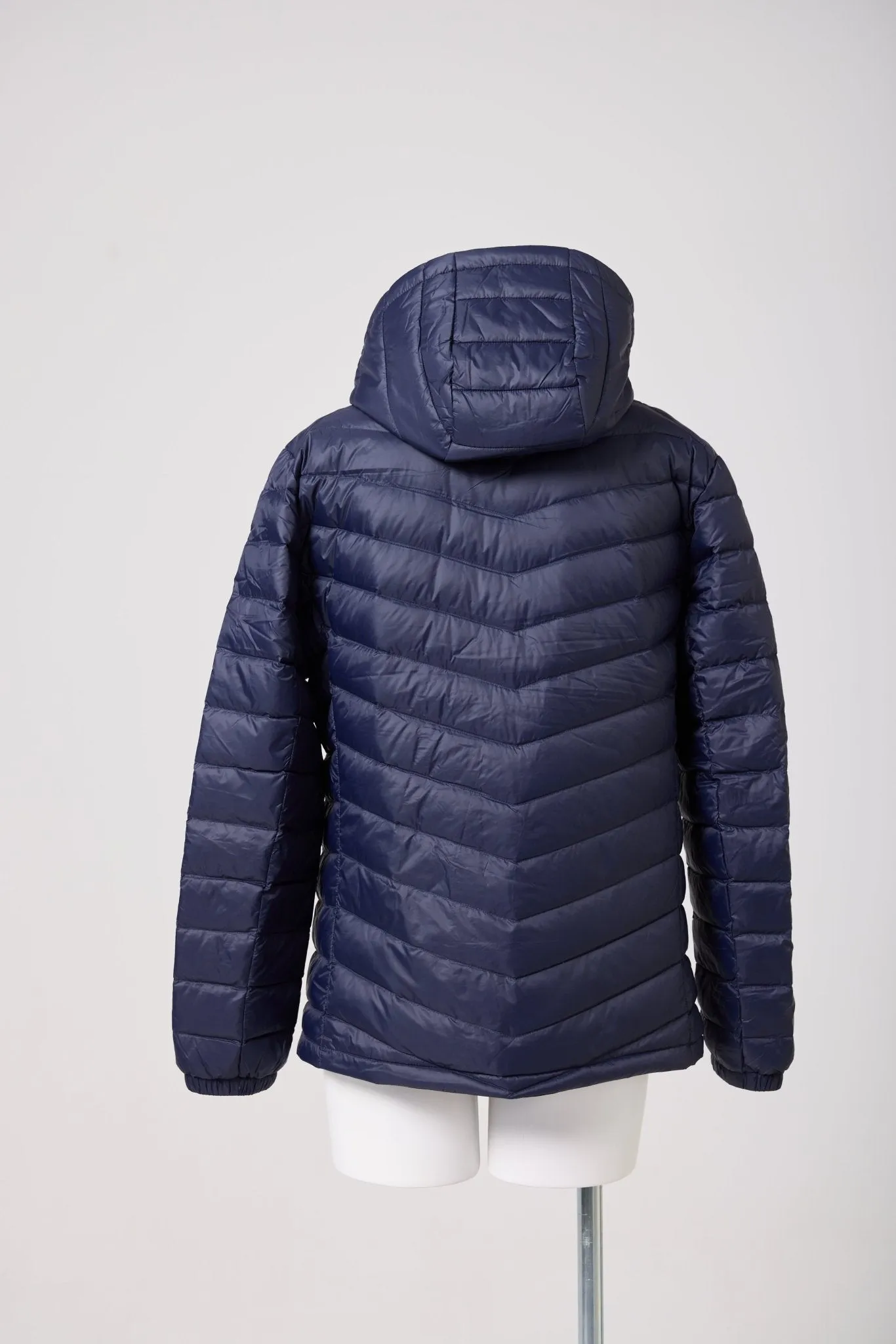 Navy Mens Duck Down Puffer Jacket