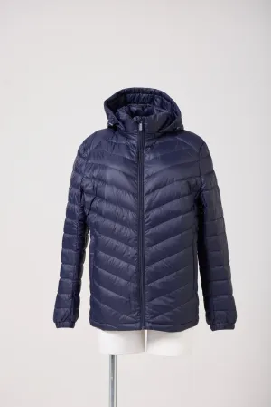 Navy Mens Duck Down Puffer Jacket