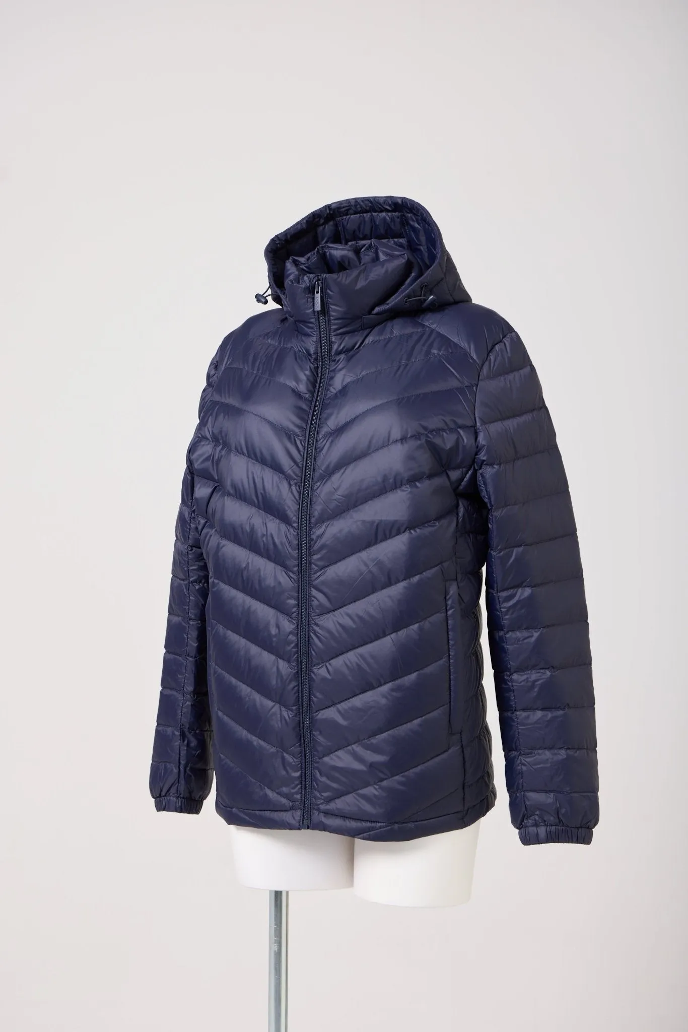 Navy Mens Duck Down Puffer Jacket