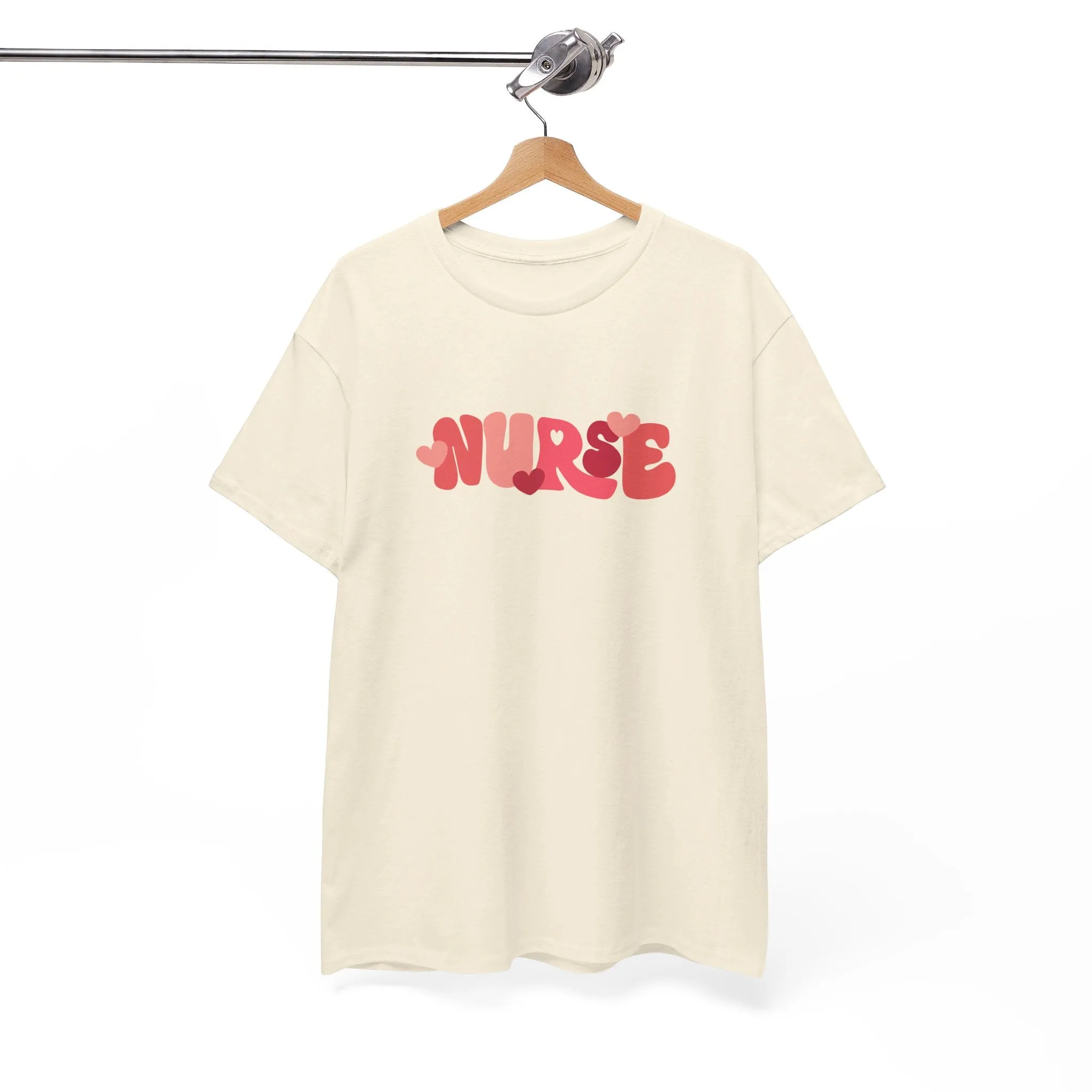 Nurse Valentines Day Unisex Heavy Cotton Tee
