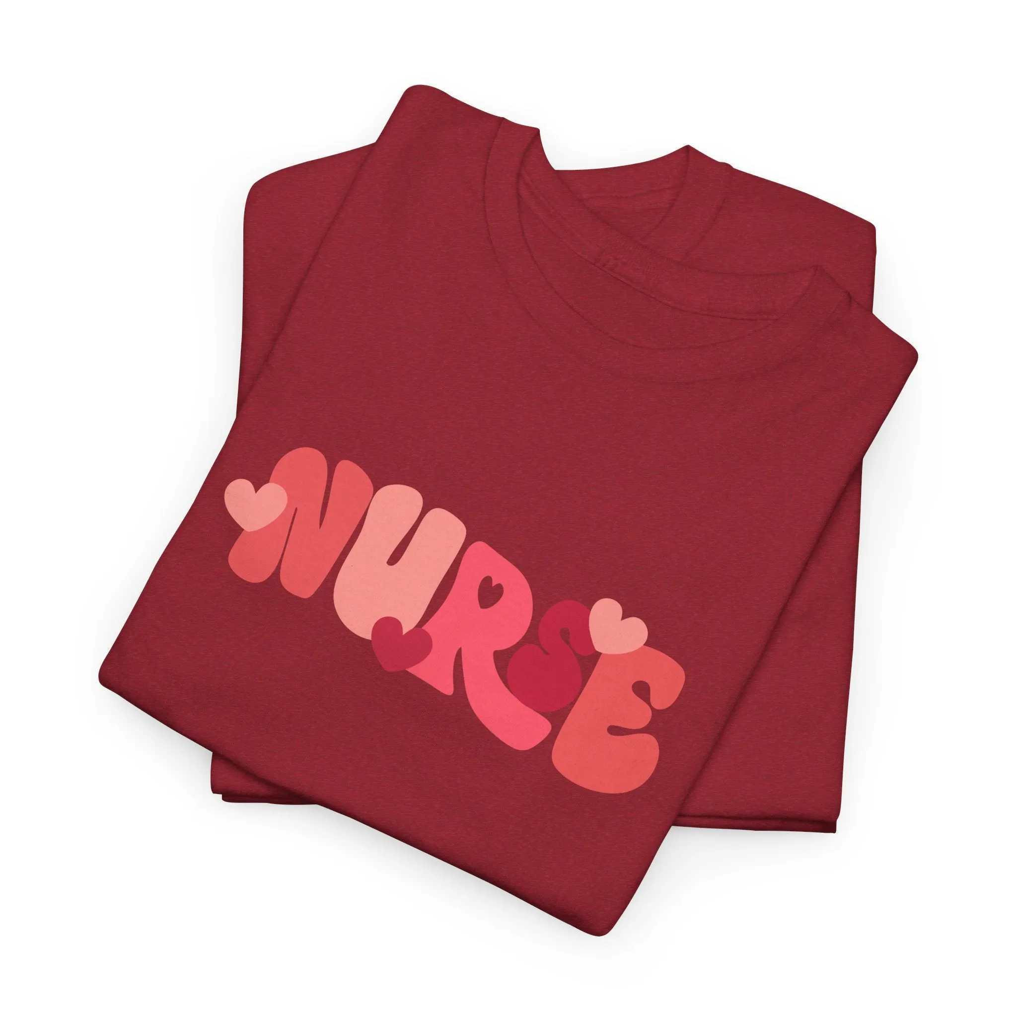 Nurse Valentines Day Unisex Heavy Cotton Tee